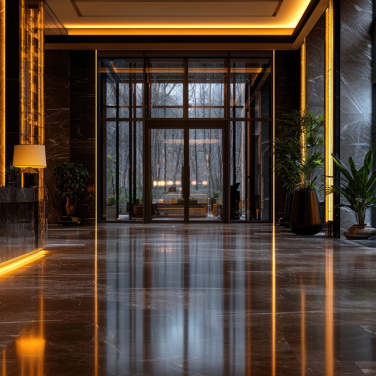 Experiential marketing hotel lobby